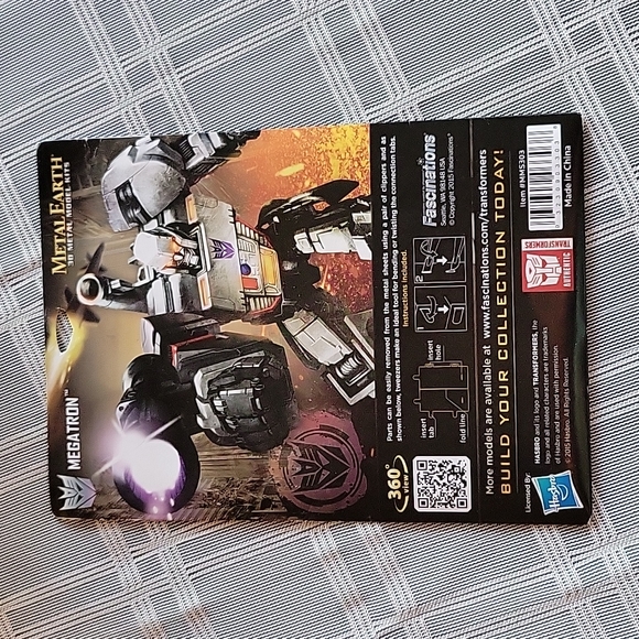 Metal Earth 3D Megatron Transformers Puzzle - Picture 3 of 4